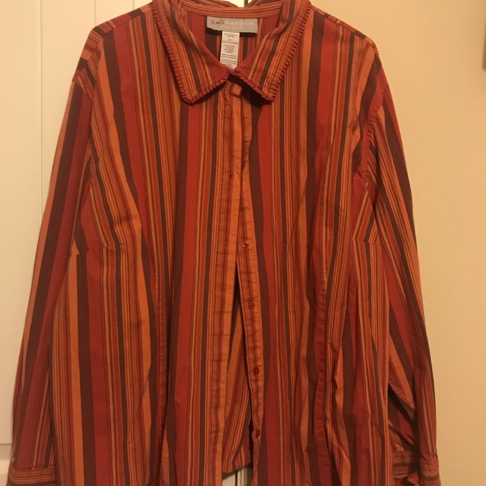 Sag harbor multi colored shirt